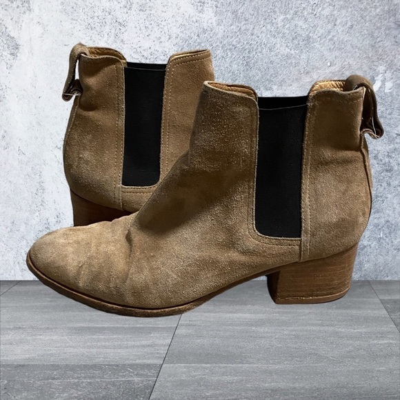 Rag & Bone Women’s Beige Brown Suede Walker Ankle Boots Camel Size 39 Nubuck 8 - Picture 14 of 14